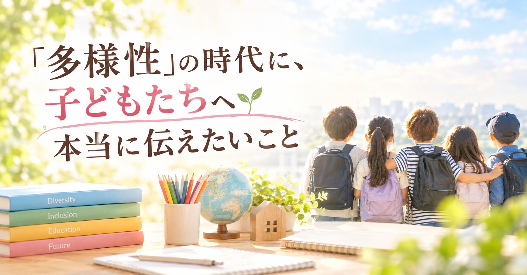 多様性の時代にこ子もたちに伝えたいこと