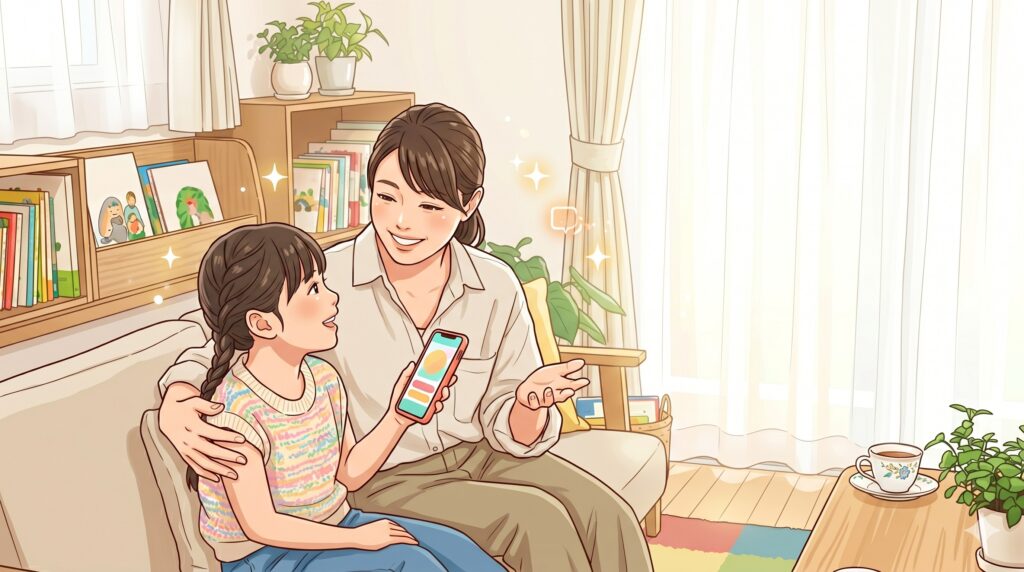 SNSで大人が見本