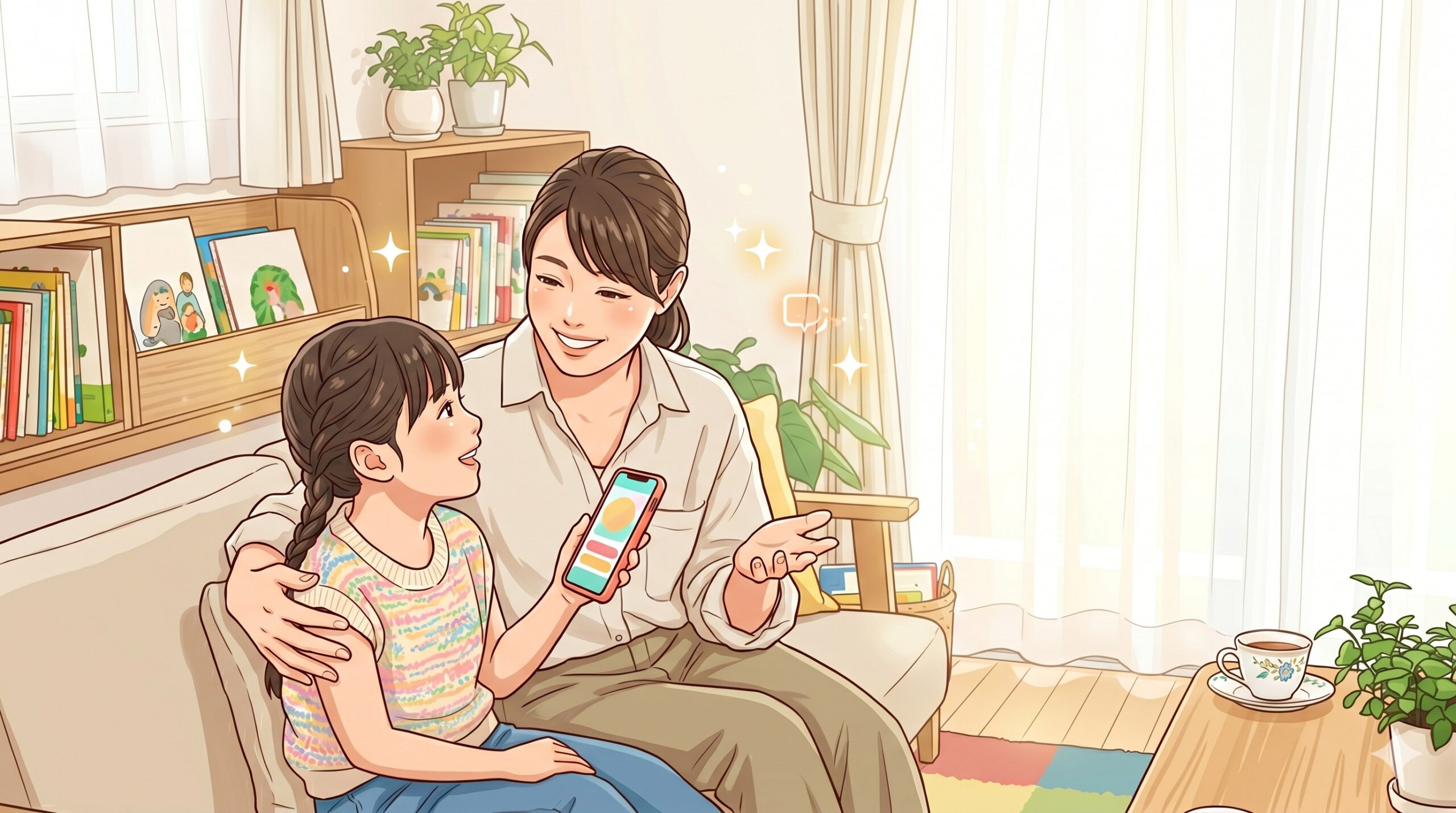 SNSで大人が見本