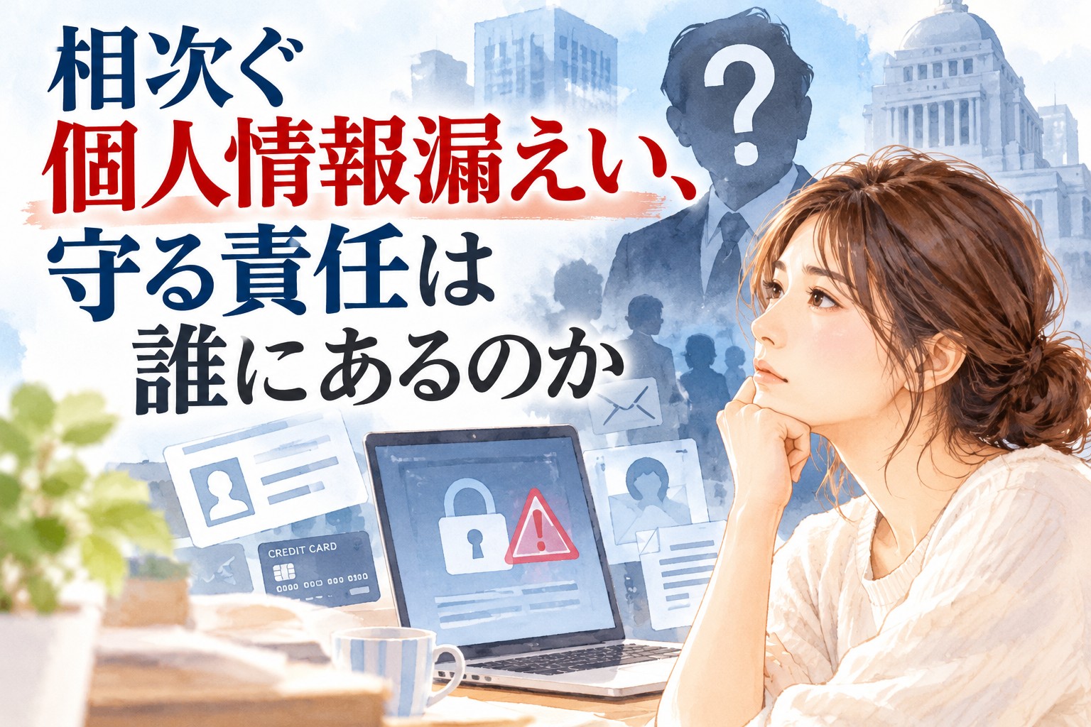 個人情報漏洩と責任の行方